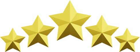 3D Render of Star Rating Review